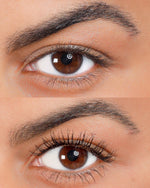 Le mascara Glow Up est un mascara enrichi en huile de ricin aux propriétés nourrissantes. Glow up est apprécié pour sa facilité d’application, son effet volume sans paquets, la longueur qu’il apporte aux cils et sa noirceur d’une grande intensité.